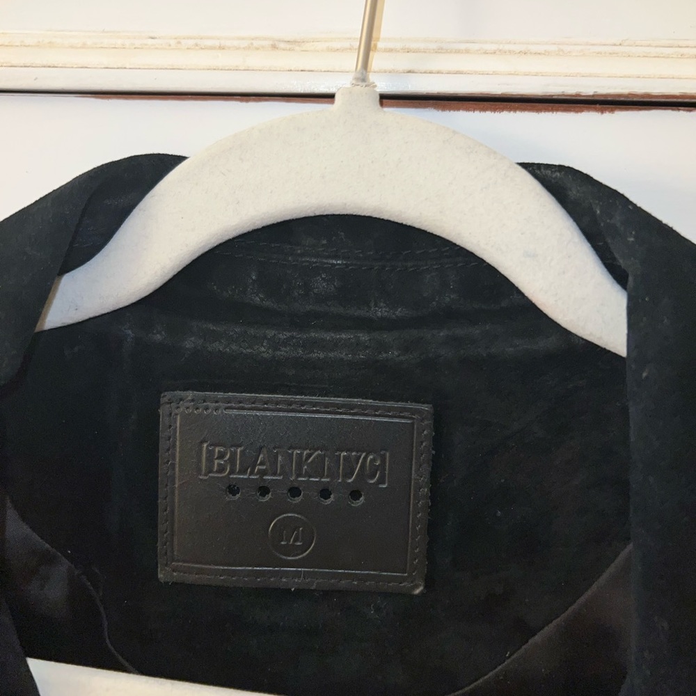 Blnk Nyc Suede Moto Jacket - Lightly Worn View 3